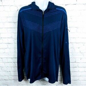 H&M Sport Hooded Running Zip Up Athleisure Jacket